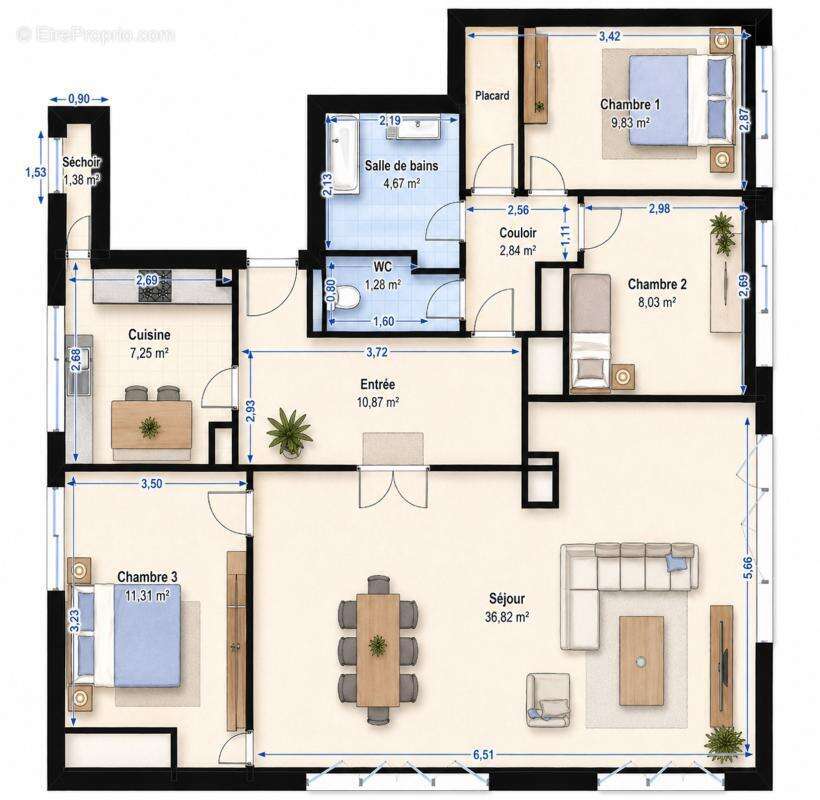 Appartement à BAYONNE