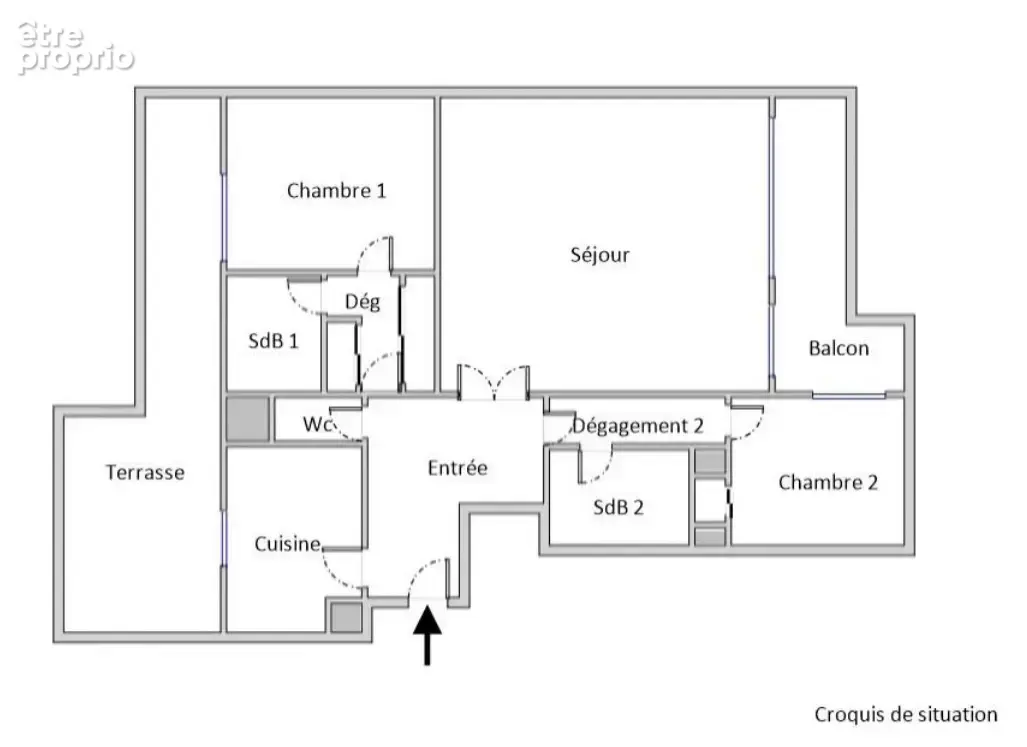Appartement 95m2, dernier étage, avec terrasse, balcon et 2 places de stationnement, rue Lambrechts - photo 16
