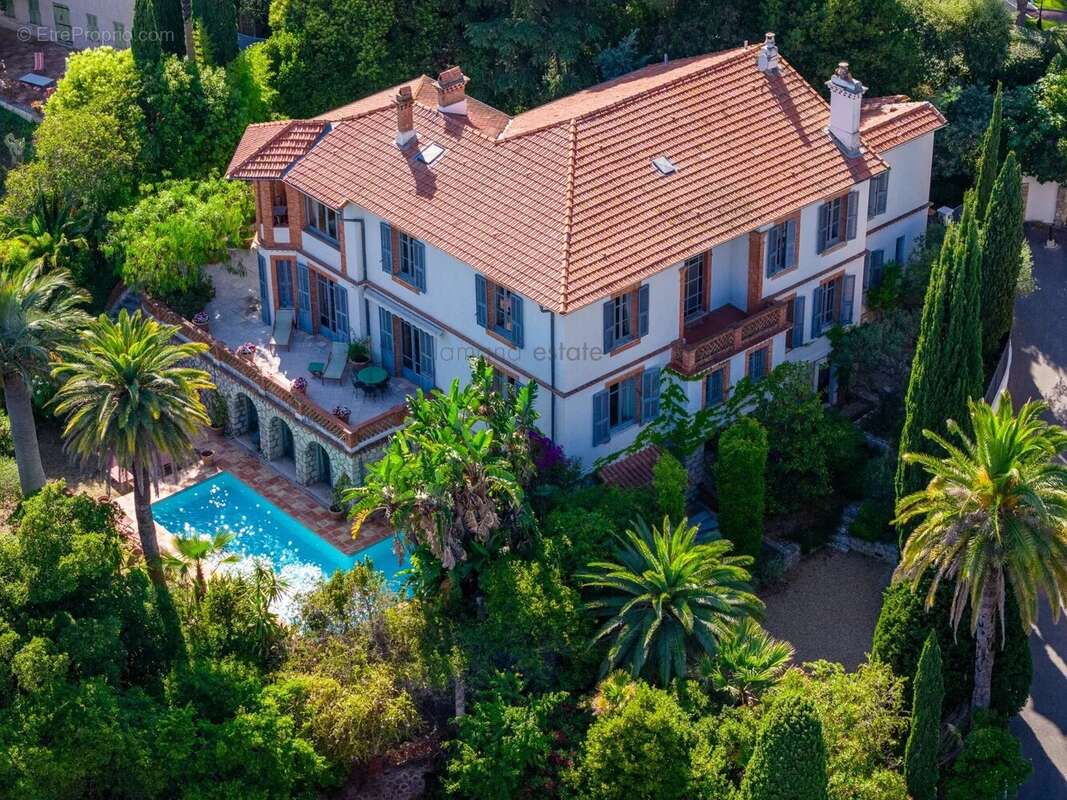 Cannes - villa belle epoque - vue mer - photo 5