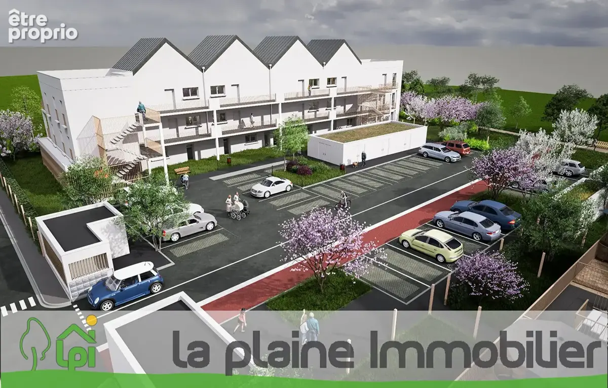 T3  de 58m² avec jardin privatif de 68m² , faibles charges,  chauffage individuel, cave et stationnement - photo 4