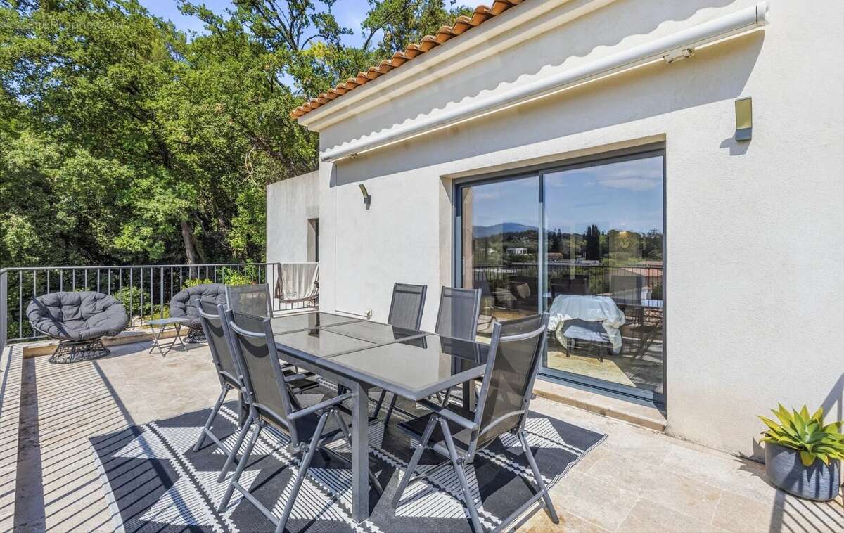 Valbonne -  villa 4p avec piscine et studio attenant - photo 4