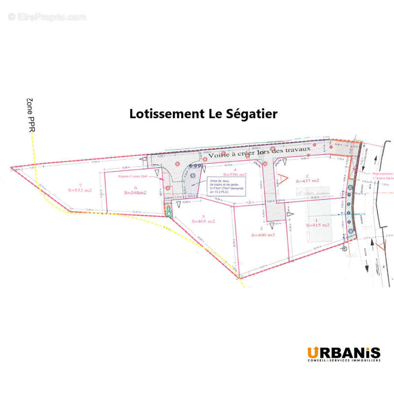 Terrain à SAINT-PAUL