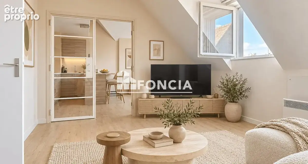 Deauville – Duplex de charme de 55 m² – Dernier étage – À deux pas de la place Morny - photo 1