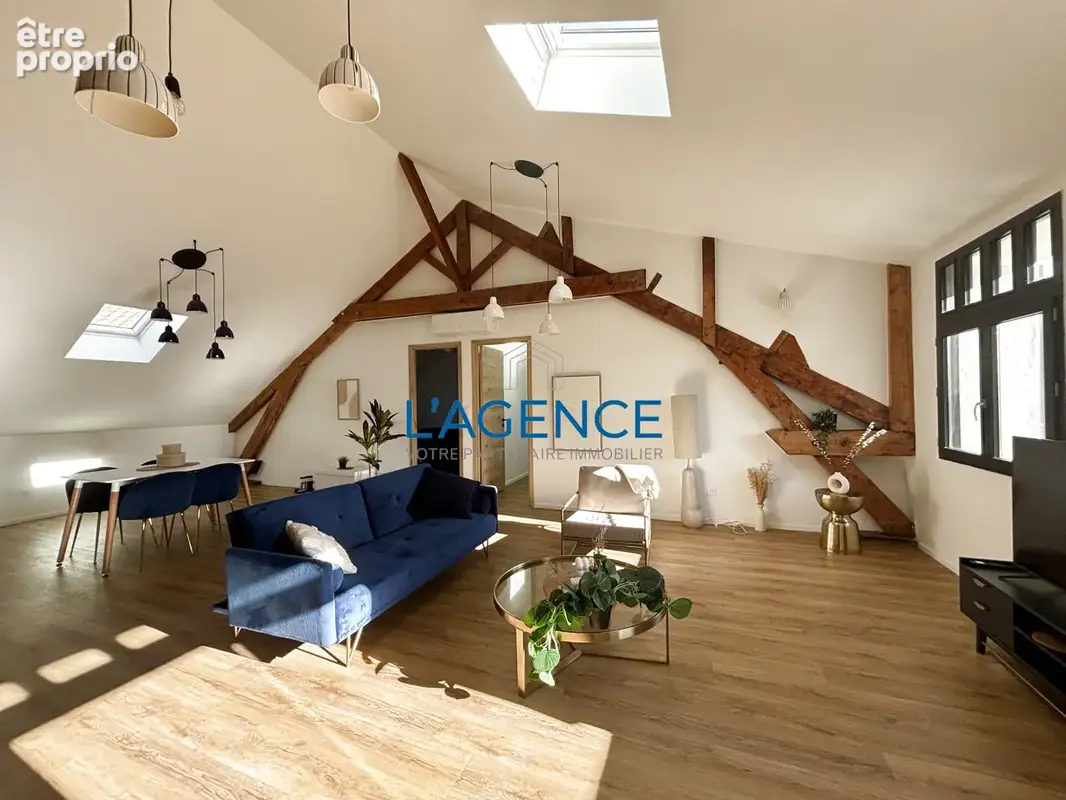 Appartement T3 en dernier étage de 90 m2 habitables en plein coeur des commerces - photo 4