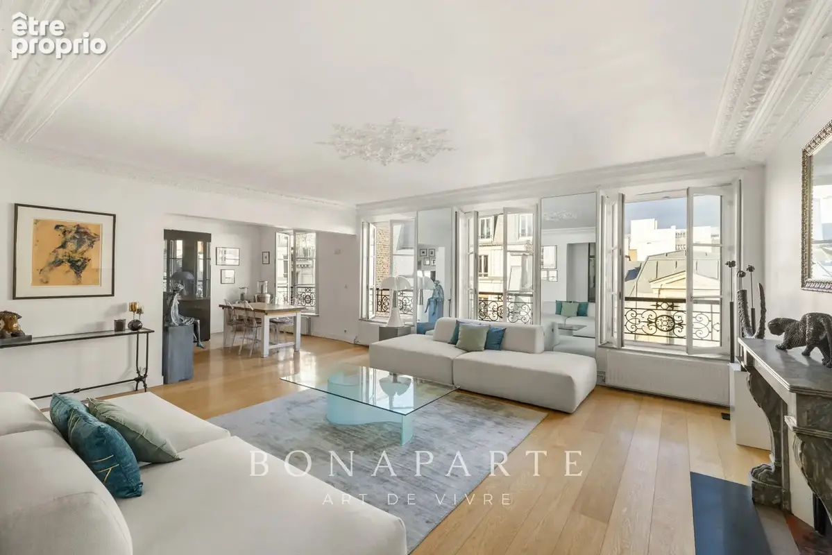 Paris 10 / petites-écuries – appartement – 3 chambres – vue dégagée – parking - photo 3