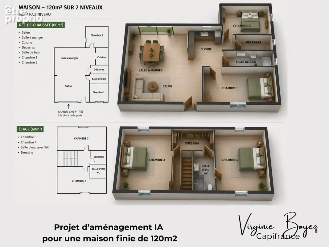 Maison à réhabiliter à vendre 3 pièces HAMES BOUCRES (62) - photo 8