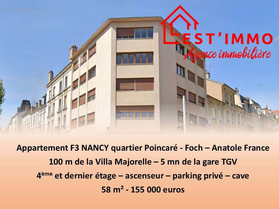 Appartement à NANCY