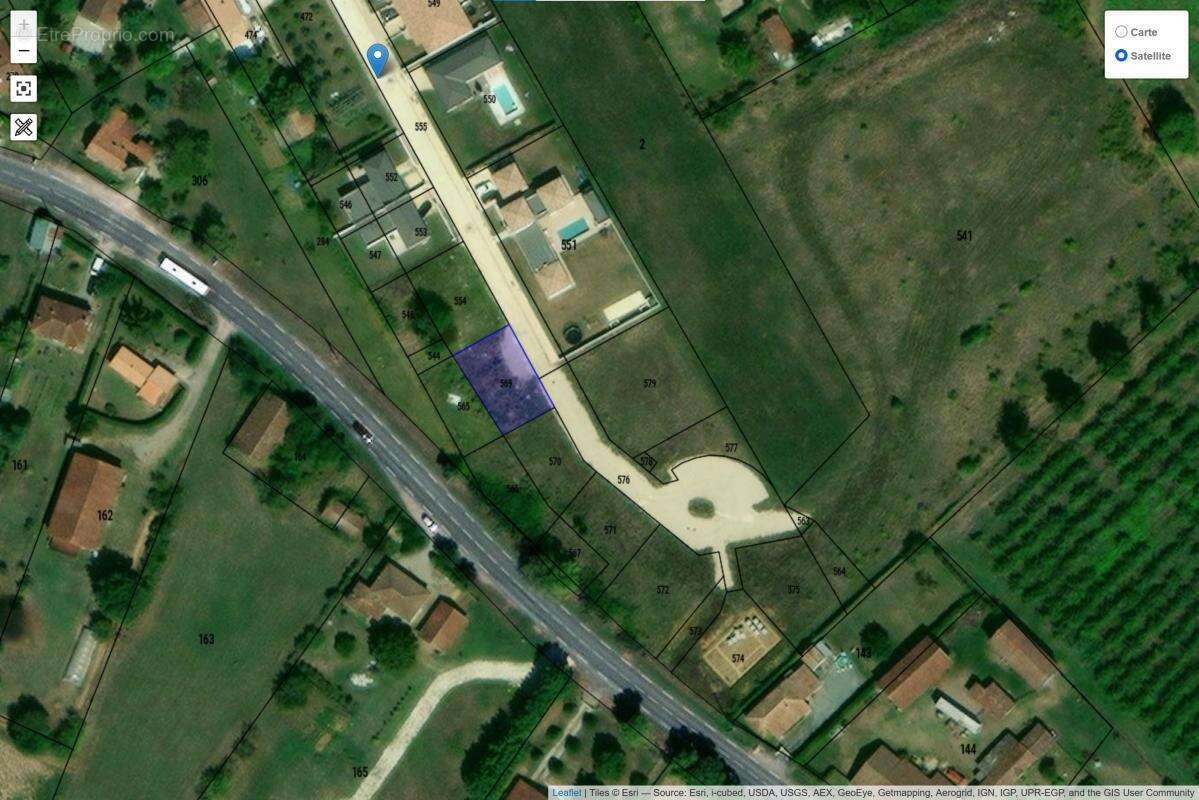 Terrain 602 m² à Casseneuil  - photo 3