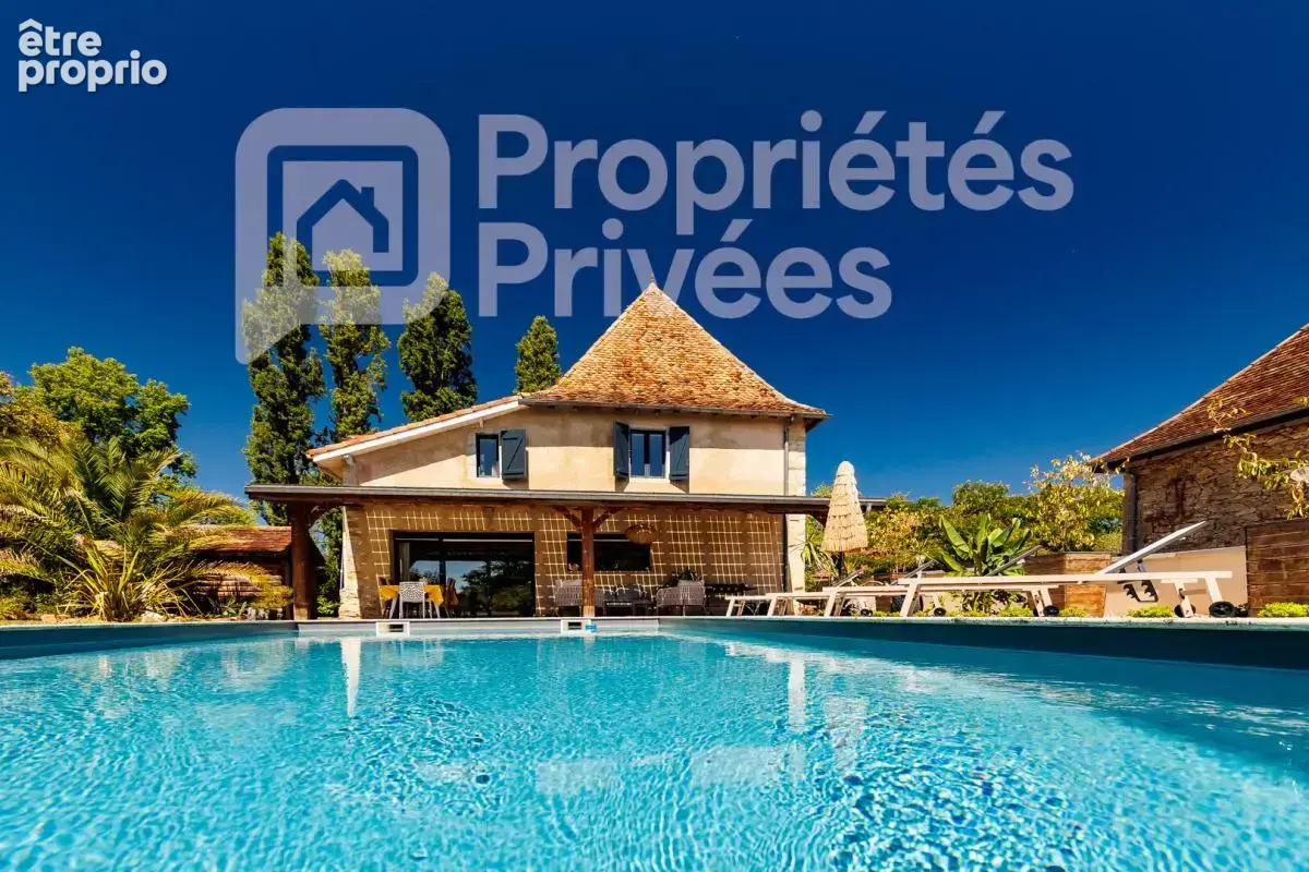 Maison béarnaise avec grange restaurée, pigeonnier et piscine - photo 2