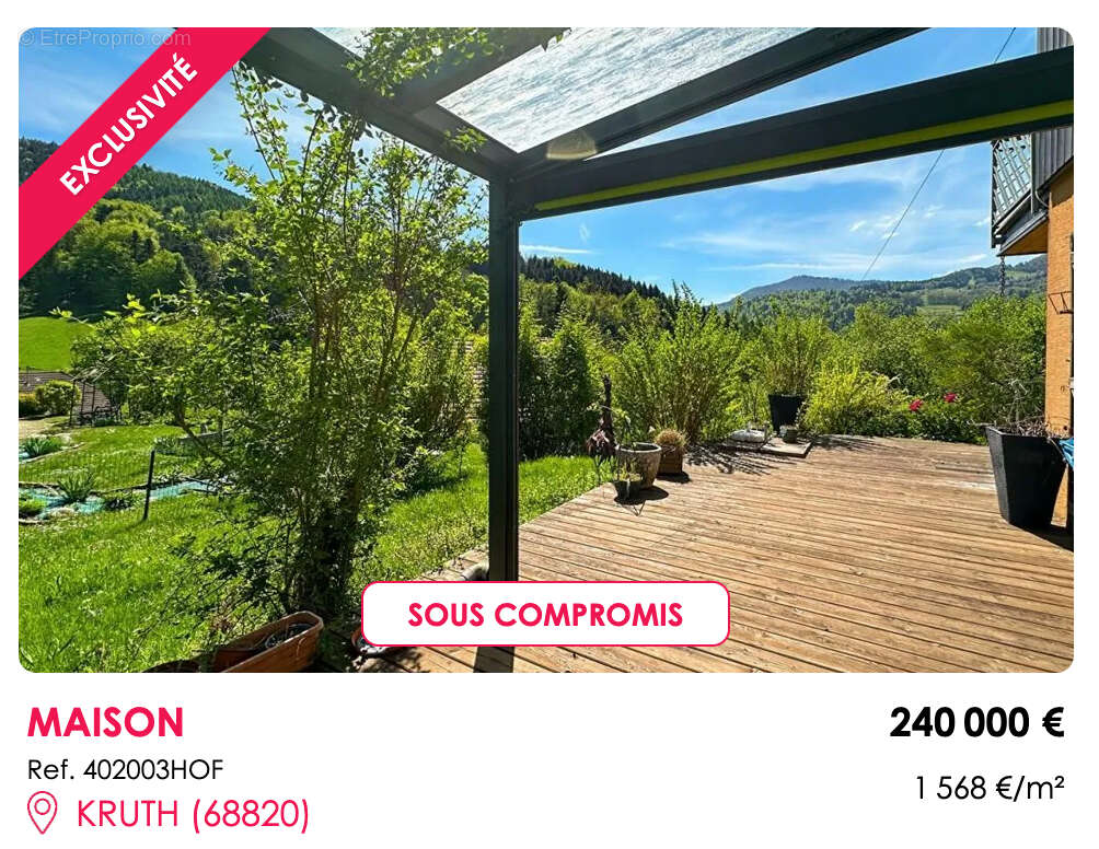 Spécial investisseurs , Saint-Amarin 68550, 7 pièces, 155 m2, terrain 5,8 ares - photo 4