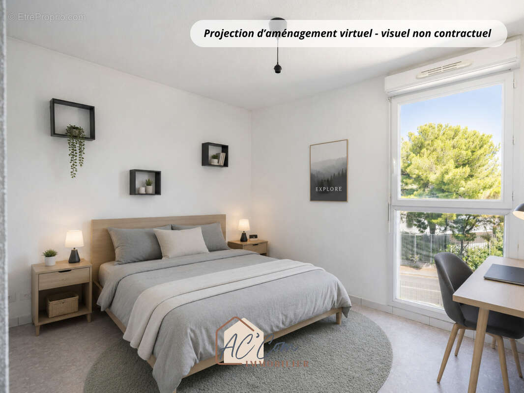 Appartement t4 79.65m2 en dernier etage avec terrasse et 2 parking en sous-sol - photo 15