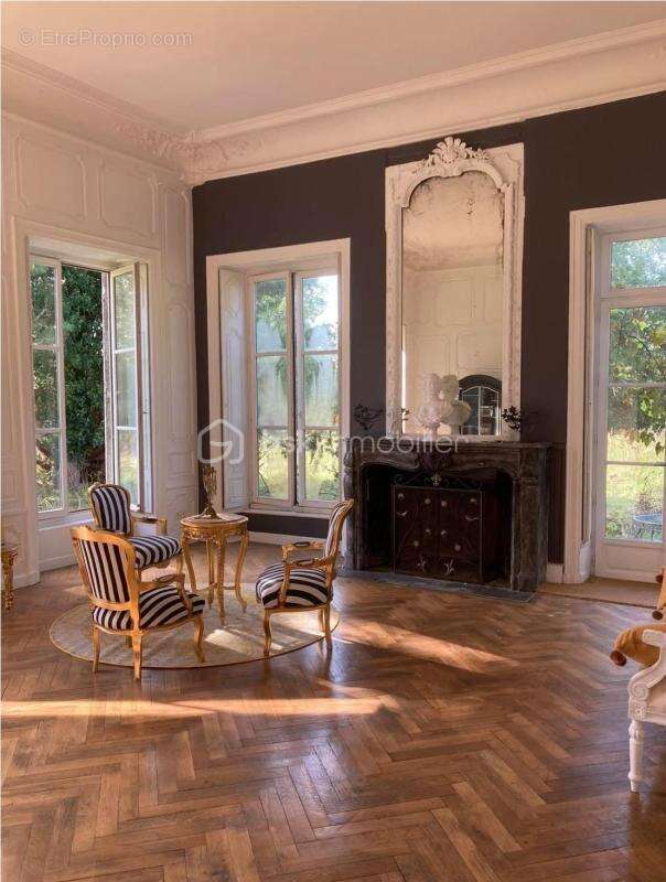 Château à vendre - Aile de château d'exception sur la commune de Parigné – 457 m² – 2 hectares de terrain - photo 11