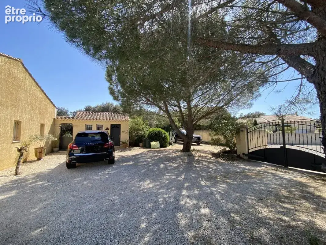 Poulx, maison plain pied, piscine et jardin - photo 12