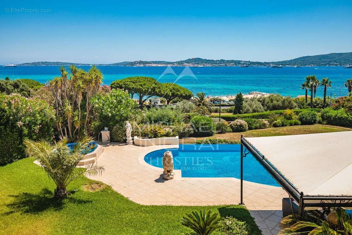 Villa vue mer panaromique sur le village de Saint-Tropez - photo 3