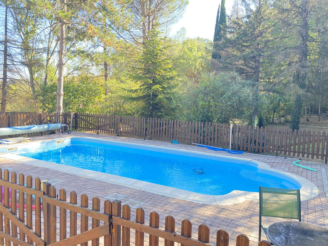 Proche limoux- maison de caractere avec piscine sur terrain arbore de plus de 6000 m2 - photo 2