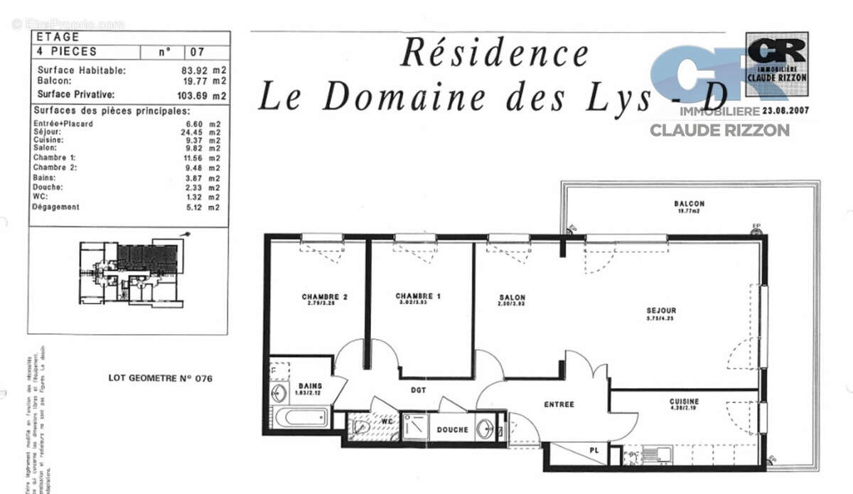 Appartement à METZ