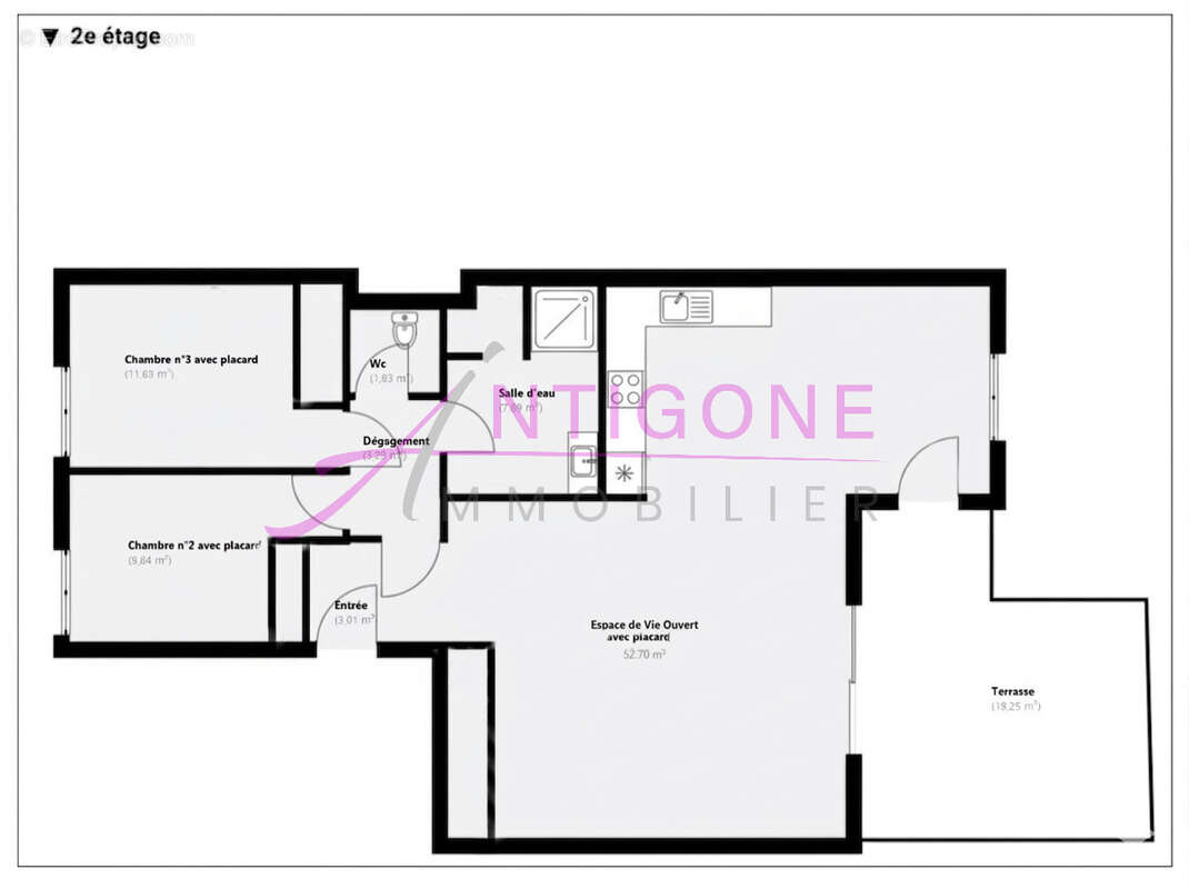 Appartement à SANARY-SUR-MER