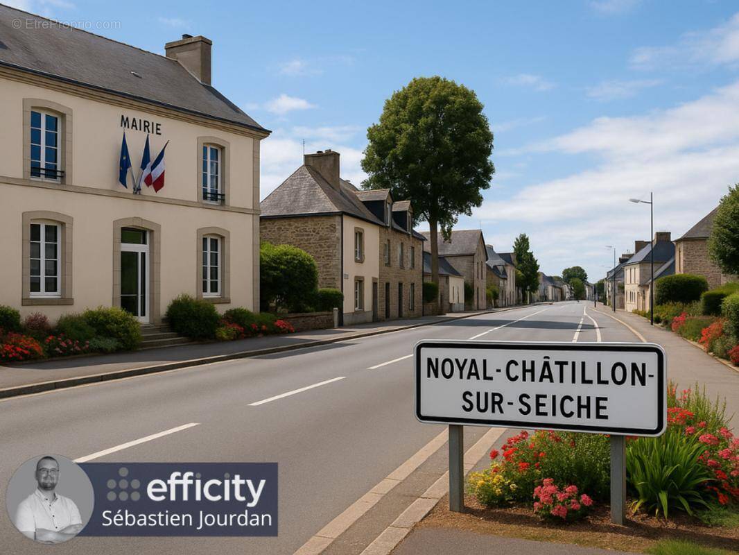 Maison à NOYAL-CHATILLON-SUR-SEICHE