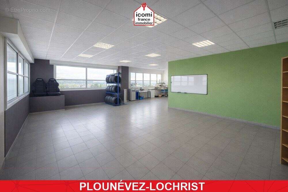 Finistere - plounévez-lochrist (29430) -  vendre - local de 370 m2 avec bureau et espace de vente  - emplacement stratégique - p - photo 7