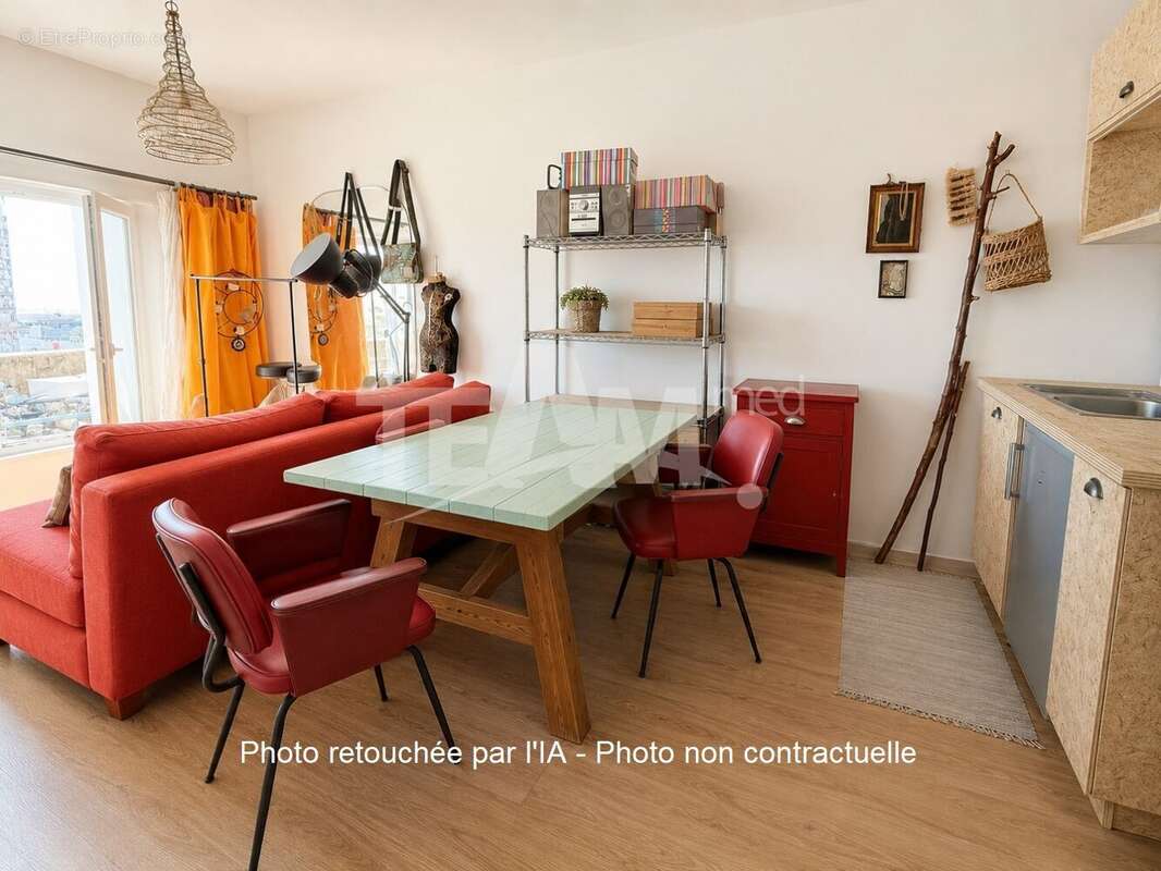 Appartement t2 ou atelier d'artiste - photo 2