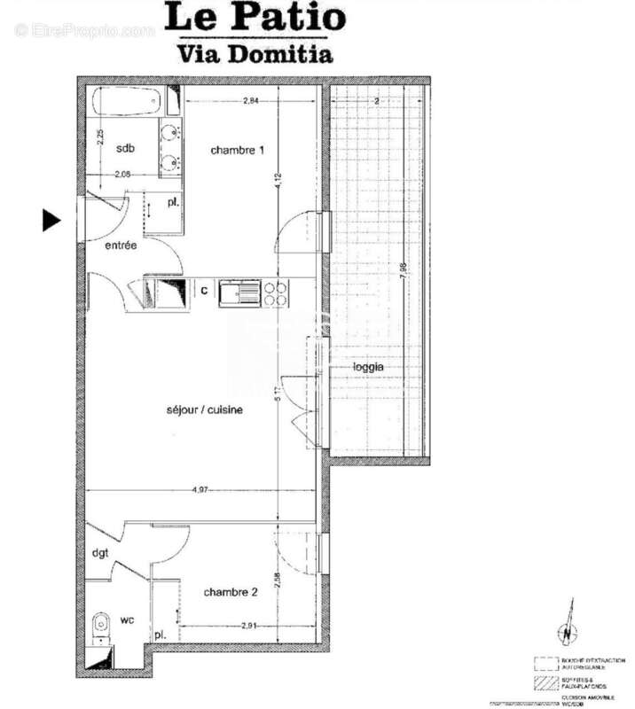 Appartement à CASTELNAU-LE-LEZ