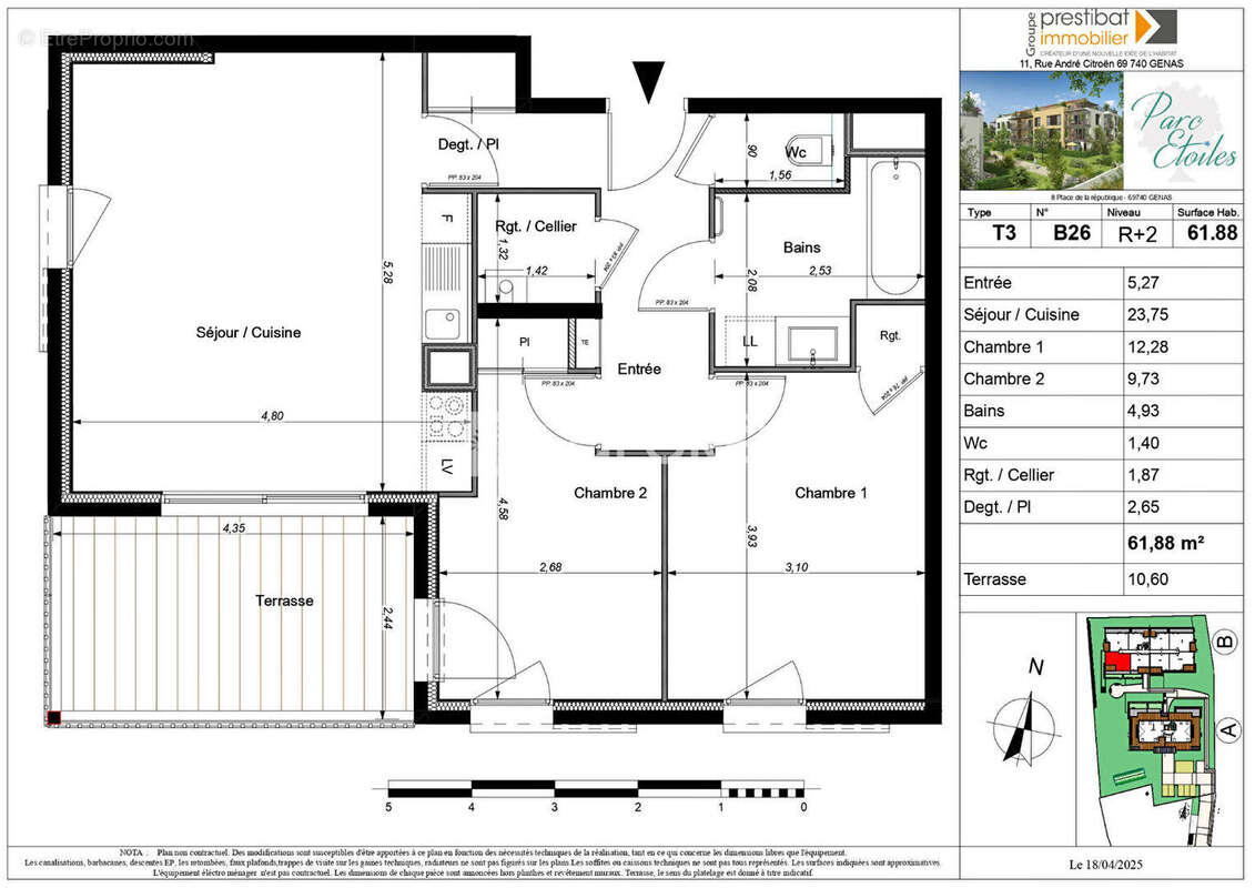 Appartement à GENAY