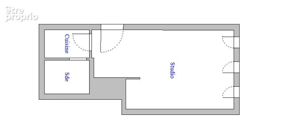 Studio 16 m2, 9eme Le Montmorency - photo 5