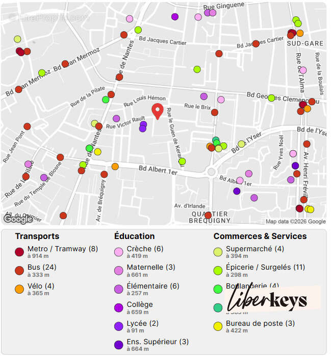 Appartement à RENNES