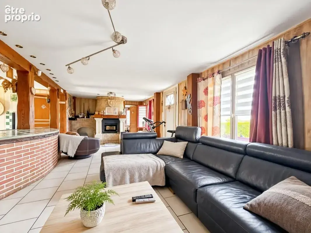 Longère de 140 m² avec vue sur la forêt de nieppe - 3 chambres - vie de plain-pied - terrasse avec pergola - merville - photo 4