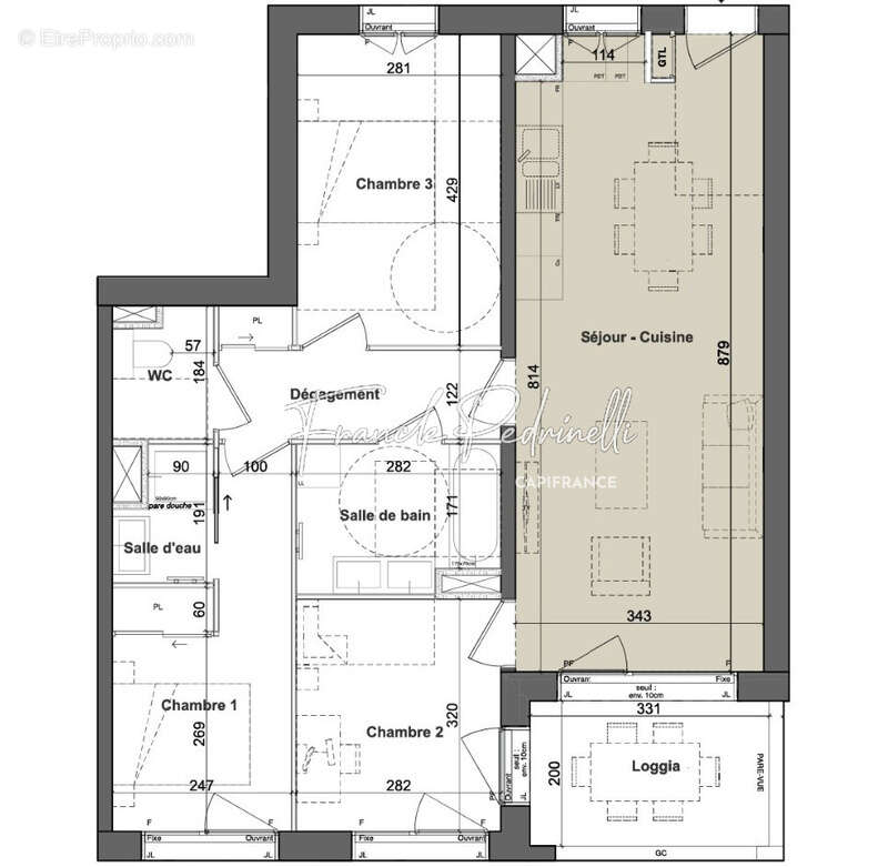 Appartement à LYON-2E