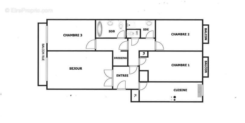 Asnieres gare - 4 pieces balcon 92m² - 670 000 euros fai - photo 7