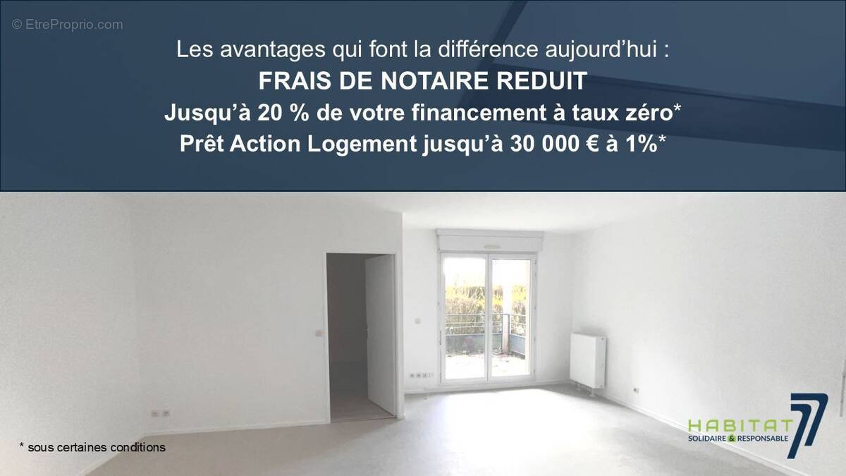 Appartement à MAGNY-LE-HONGRE