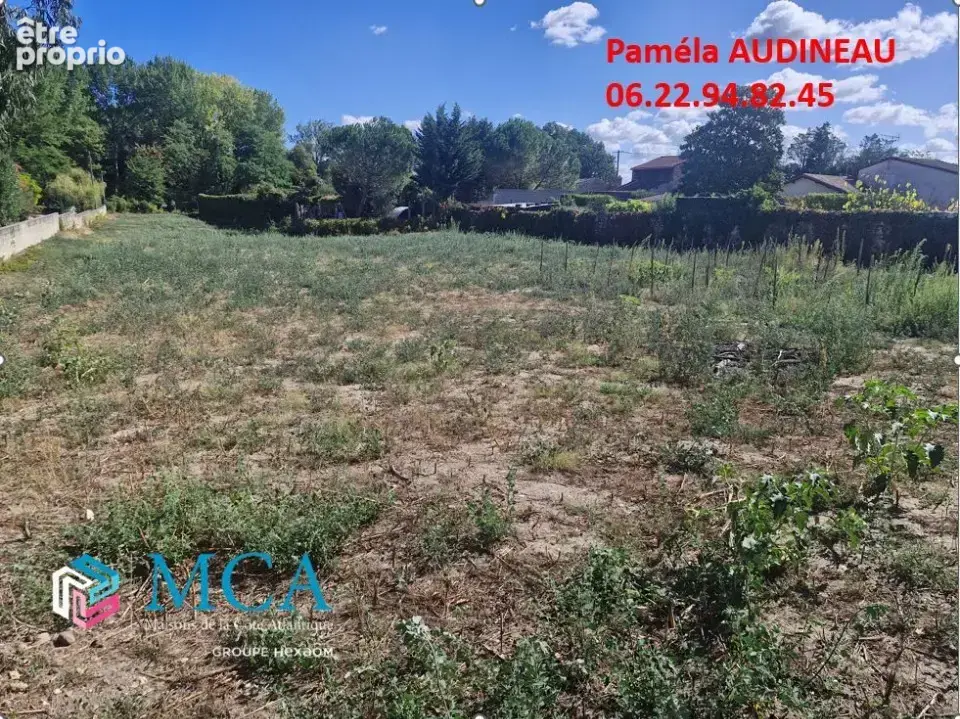 Terrain 1 200 m² à vendre à Podensac (33720) - photo 2