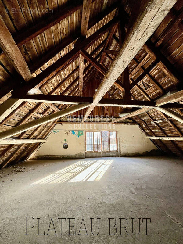Plateau brut dans sons état actuel  - Appartement à MACOT-LA-PLAGNE