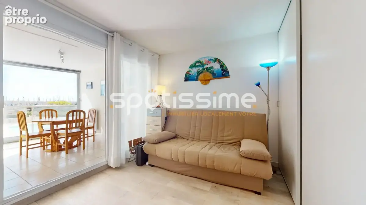CAP D'AGDE -  Secteur RICHELIEU - Appartement 6 couchages, grande loggia, Parking privé et Cellier - photo 6