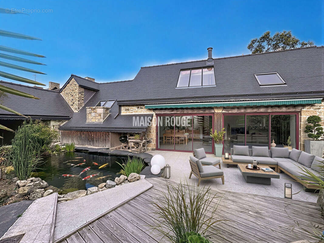 PEDERNEC - Magnifique maison en pierre de caractère avec piscine chauffée et dépendances ! - photo 21