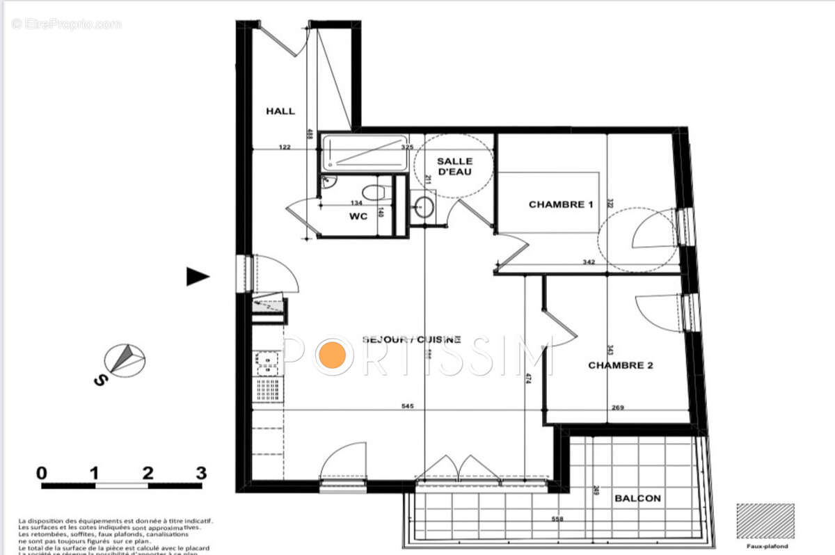 Appartement à VILLENEUVE-LOUBET