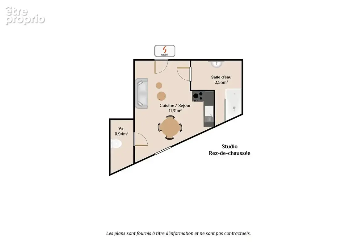 A vendre, Immeuble comprenant 5 appartements et 1 commerce. - photo 14
