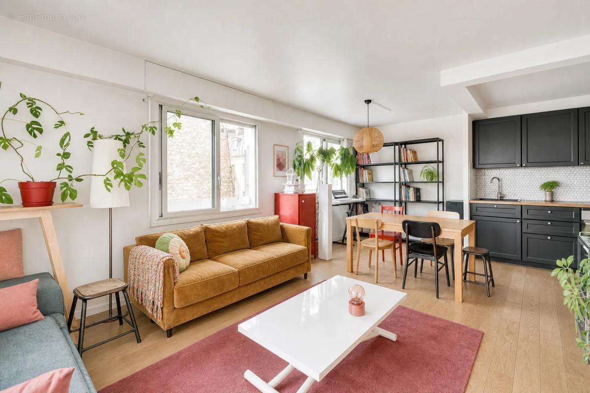 Appartement 3 pièces loué Paris 18e - photo 2