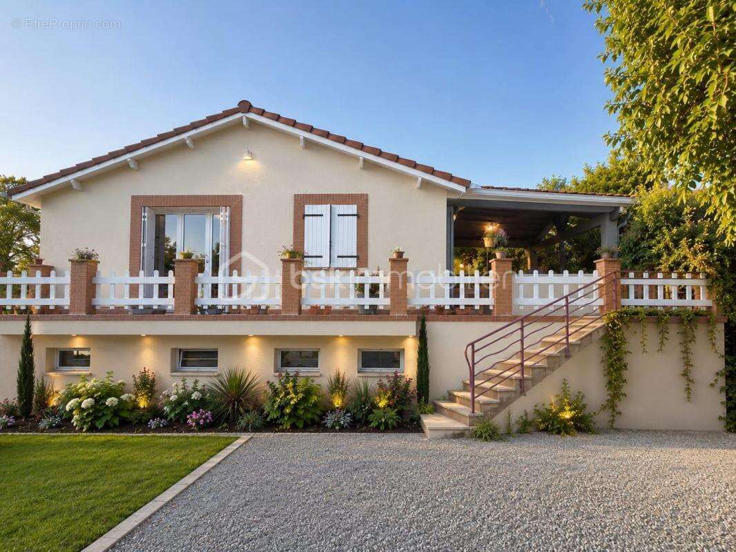 Maison familiale, ou bureaux, 8 pièces, lumineuse, au calme – Avec piscine, jardin, terrasses, grand espace de vie, grand parkin - photo 18