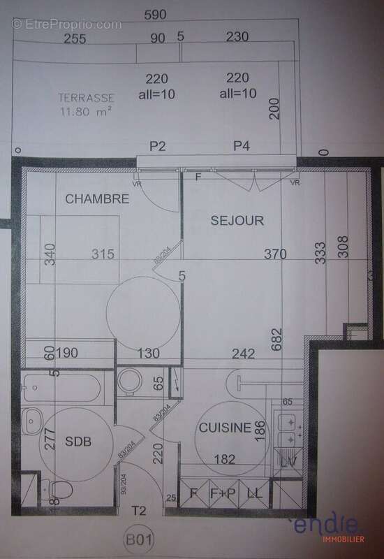 Appartement à TOULOUSE