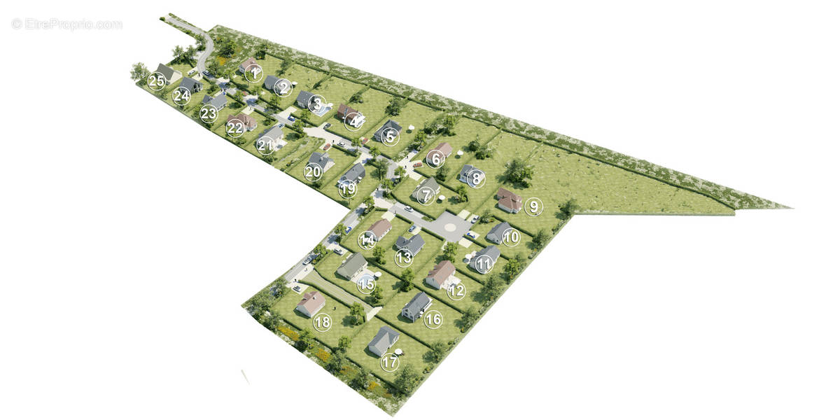 Terrain à LE BOULAY-MORIN