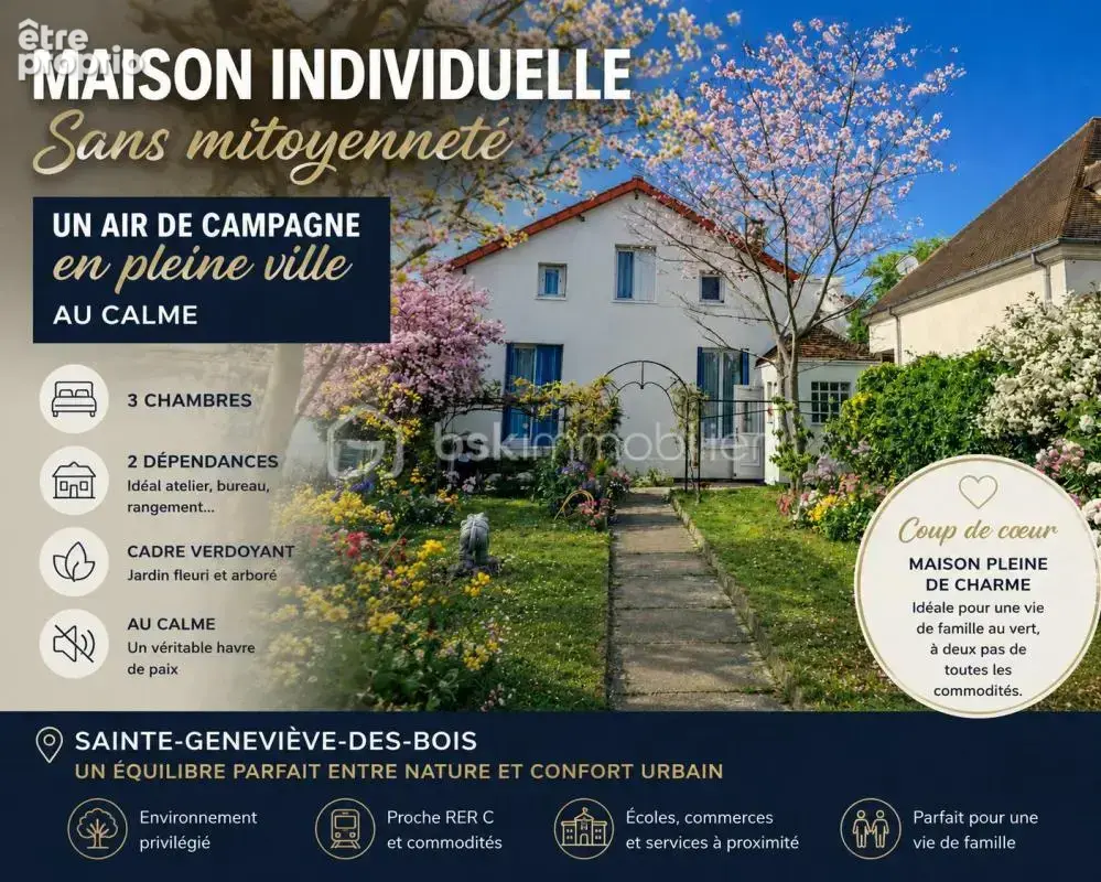 Maison SANS MITOYENNETE avec jardin et 2 dépendances - photo 3