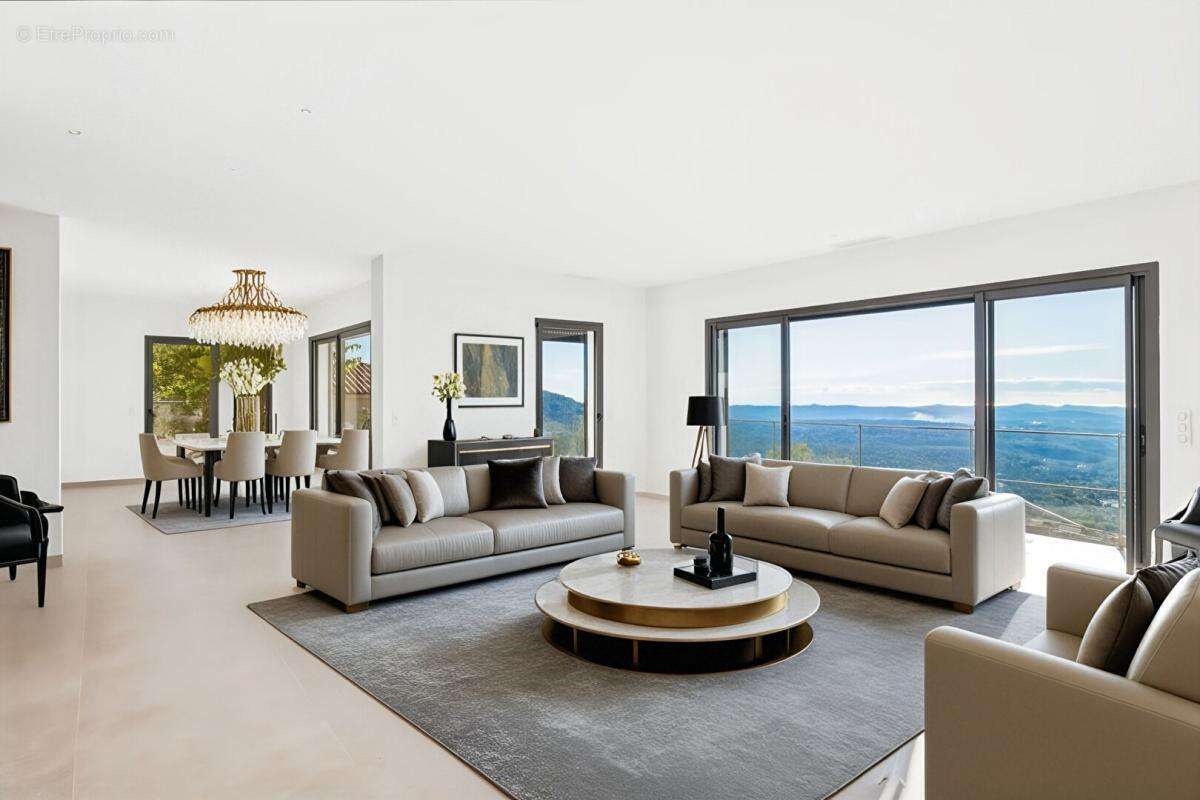Villa neuve contemporaine vue  panoramique  Proche Cabris - photo 6