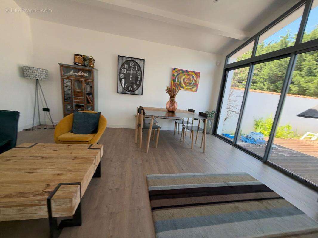 Villa d’architecte de plain-pied – la couarde-sur-mer (plage à pied) - photo 33