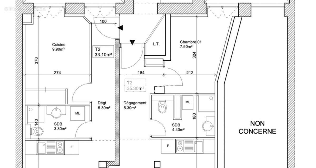 Appartement à LYON-7E