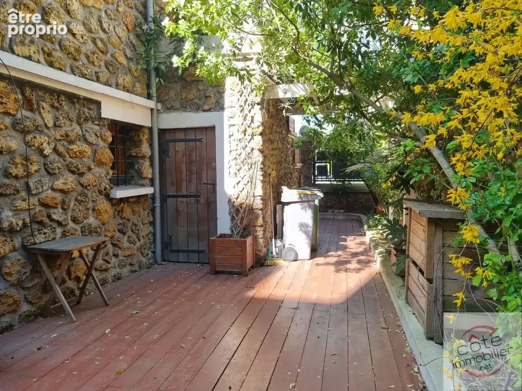 Bagneux  a 3 klm de paris a vendre maison de ville meuliere 5 pieces principal sur terrain 150m² - photo 16