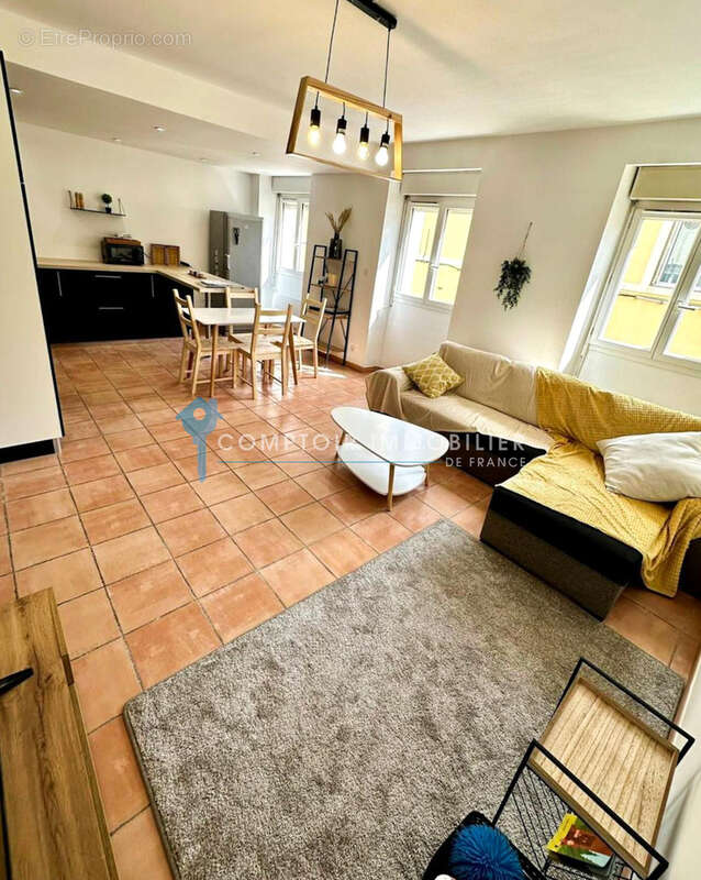 ALES Centre-ville   Appartement P3 meublé 69 m2   Idéal résidence ou investissement - photo 2