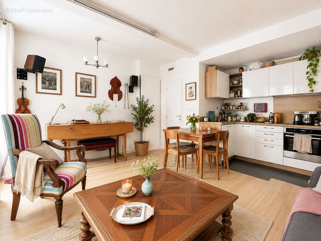 Appartement à PARIS-20E