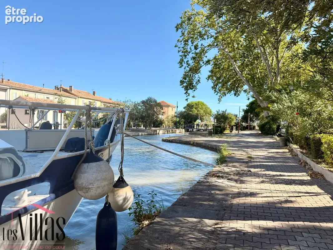 Ancienne vigneronne rénovée au bord du Canal du Midi avec grand garage - photo 3